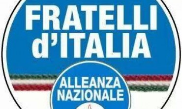 Iniziativa di solidarietà 'tricolore' di Fratelli d'Italia