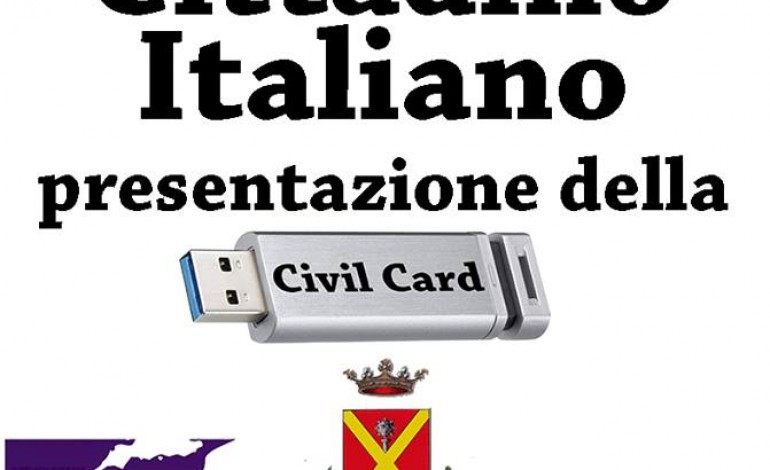 Massa: lunedì 30 novembre, presentazione della Civil Card