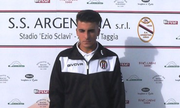 Video intervista ad Alessandro Cangemi, centrocampista della Massese, dopo la vittoria per 2 ad 1 ad Arma di Taggia del 16/10/16